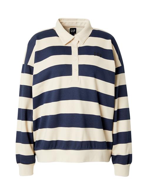 Se GAP Sweatshirt  ecru / marin ved About You