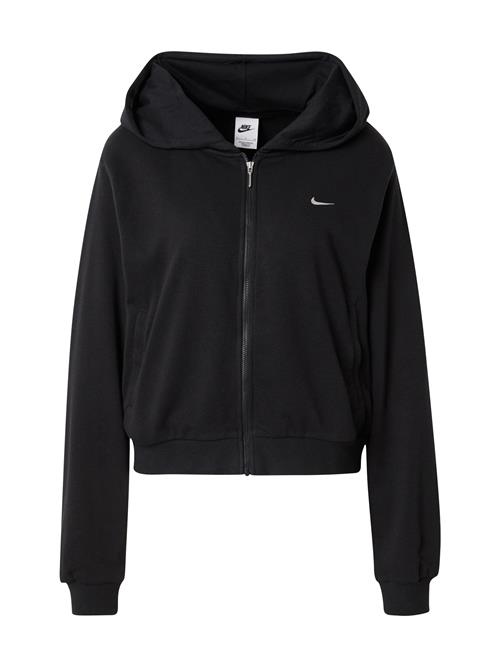 Nike Sportswear Sweatjakke  sort / hvid