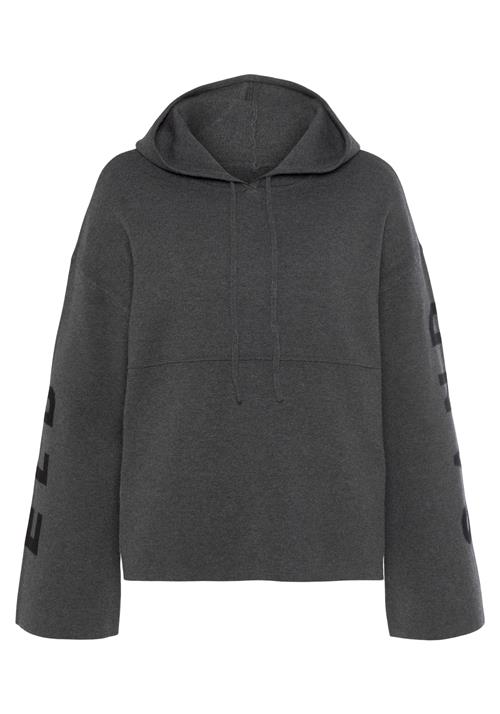 Elbsand Sweatshirt  grå / sort