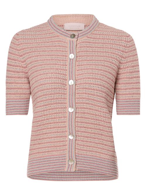 Rich & Royal Cardigan  røgblå / lyserød / gammelrosa