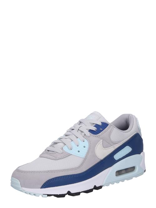 Nike Sportswear Sneaker low 'AIR MAX 90'  blå / lyseblå / sølvgrå / offwhite