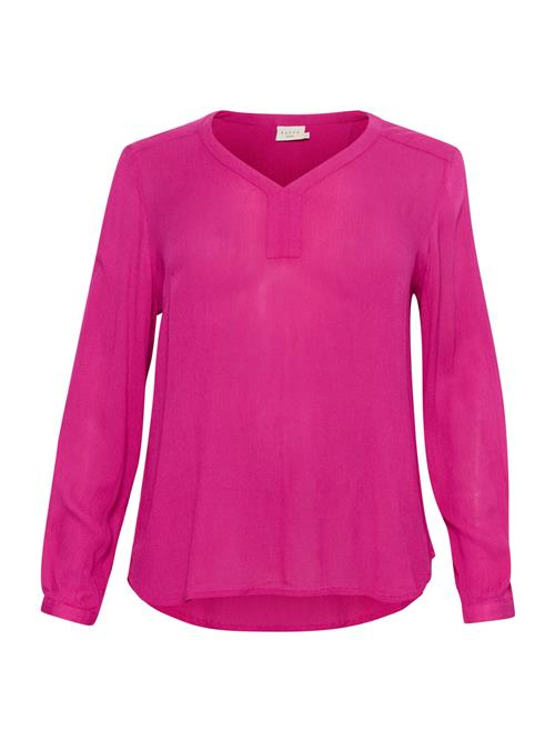 Se KAFFE CURVE Bluse 'Ami'  fuchsia ved About You