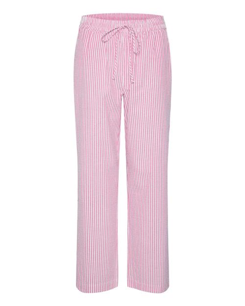 SAINT TROPEZ Bukser 'Elmiko'  lys pink / hvid