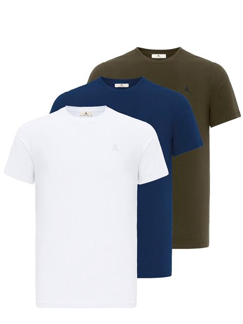 Daniel Hills Bluser & t-shirts  mørkeblå / khaki / hvid