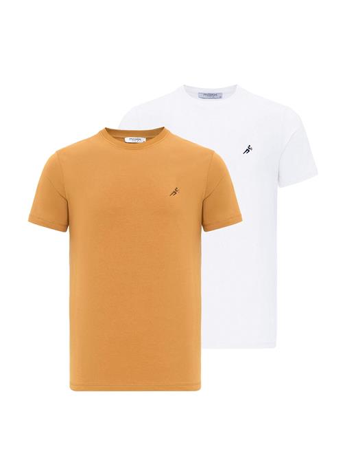 Moxx Paris Bluser & t-shirts  camel / hvid