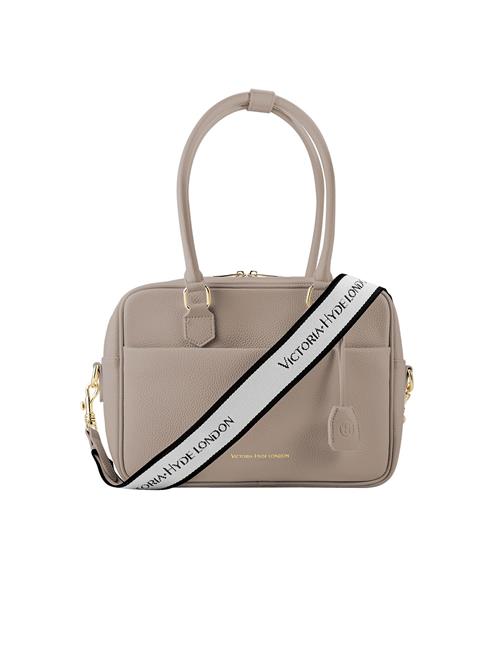 Victoria Hyde Håndtaske 'Margaret S'  taupe / sort / offwhite