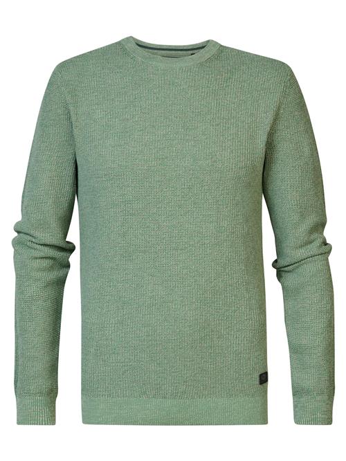 Petrol Industries Pullover 'Eureka'  grøn-meleret