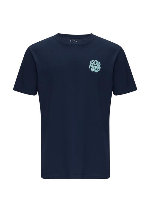 Se QS Bluser & t-shirts  navy / lysegrøn ved About You