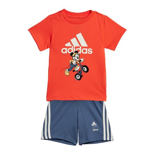 ADIDAS SPORTSWEAR Joggingdragt 'Disney Mickey Mouse'  mørkeblå / lys rød / sort / hvid