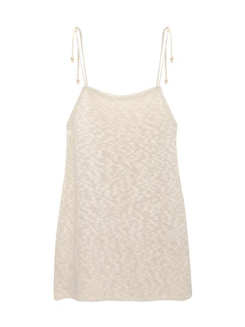 Pull&Bear Strikkjole  beige