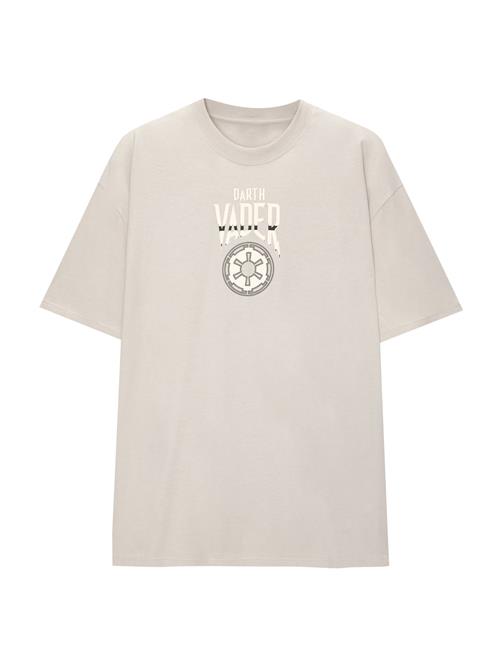 Pull&Bear Bluser & t-shirts  elfenben / sand / grå / sort