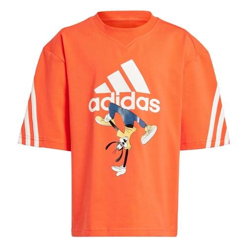 ADIDAS SPORTSWEAR Funktionsskjorte 'Disney Mickey Mouse'  mørkeblå / orangerød / sort / hvid