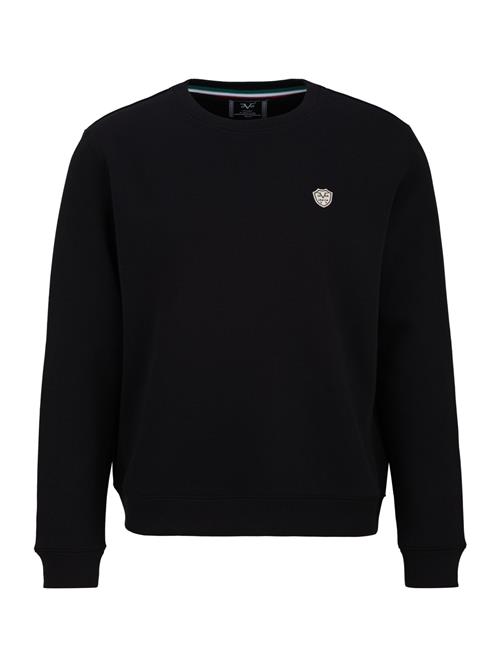 19V69 ITALIA Sweatshirt 'Nico'  sort / hvid