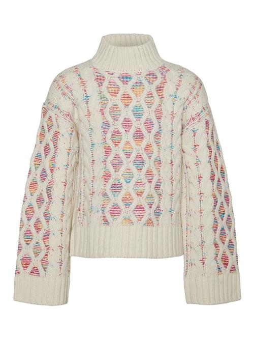 Vero Moda Girl Pullover 'DANERYS'  ecru / blandingsfarvet