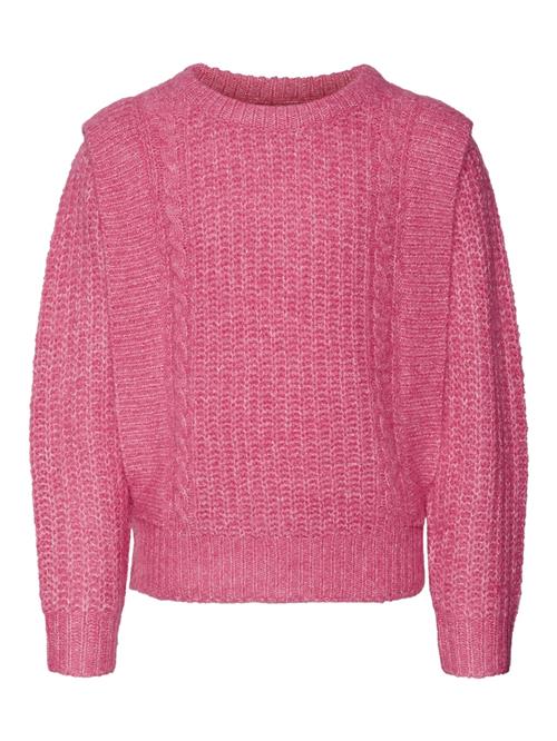 Se Vero Moda Girl Pullover 'HAZEL'  hindbær ved About You