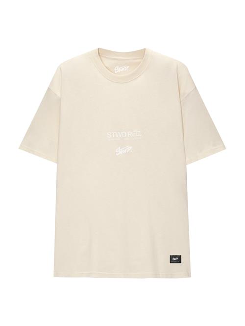 Pull&Bear Bluser & t-shirts  sand / offwhite