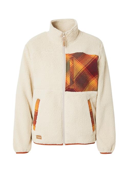 Iriedaily Fleecejakke 'Arkta'  beige / oliven / orange / burgunder