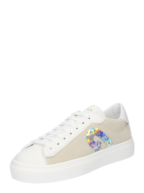 Se FURLA Sneaker low 'JOY'  blå / sølv / hvid / uldhvid ved About You