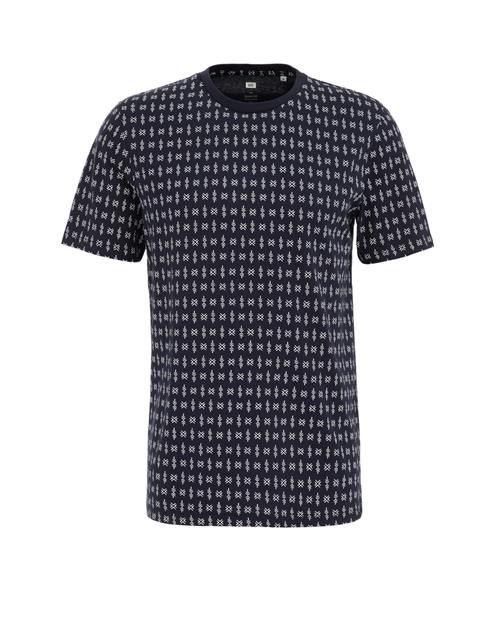 WE Fashion Bluser & t-shirts  navy / hvid