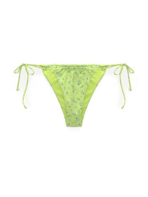 Se Pull&Bear Bikinitrusse  grøn / æble / hvid ved About You