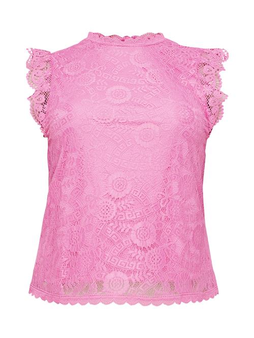 Se PIECES Curve Bluse 'PCOLLINE'  pink ved About You