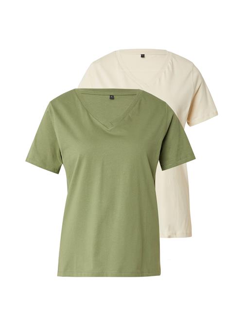 Se Trendyol Shirts  lysebeige / khaki ved About You