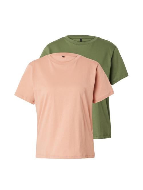 Se Trendyol Shirts  khaki / fersken ved About You