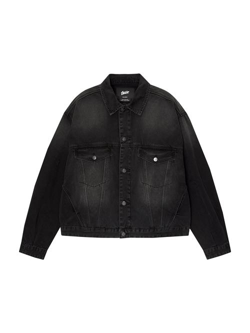 Pull&Bear Overgangsjakke  black denim