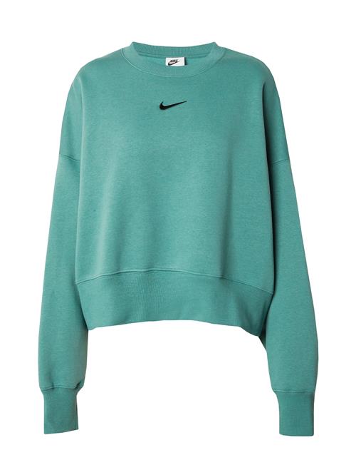 Nike Sportswear Sweatshirt 'PHOENIX FLEECE'  smaragd / sort