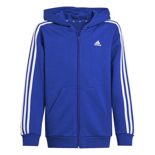 ADIDAS SPORTSWEAR Sportssweatjakke 'Essentials'  blå / hvid