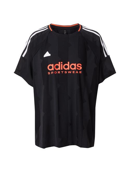 ADIDAS SPORTSWEAR Funktionsbluse 'TIRO Q3'  orange / sort / hvid