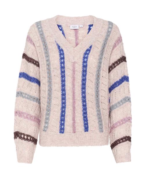 Se SAINT TROPEZ Pullover ' Felisa '  blandingsfarvet / lyserød ved About You