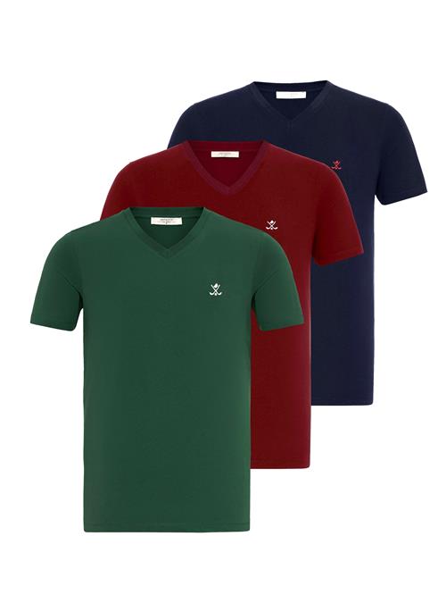 Antioch Bluser & t-shirts  navy / grøn / mørkerød