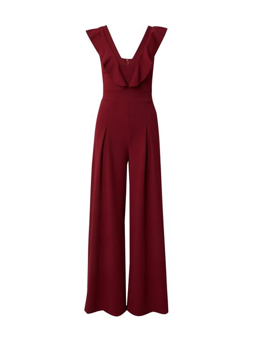 WAL G. Jumpsuit 'LEAH'  carminrød