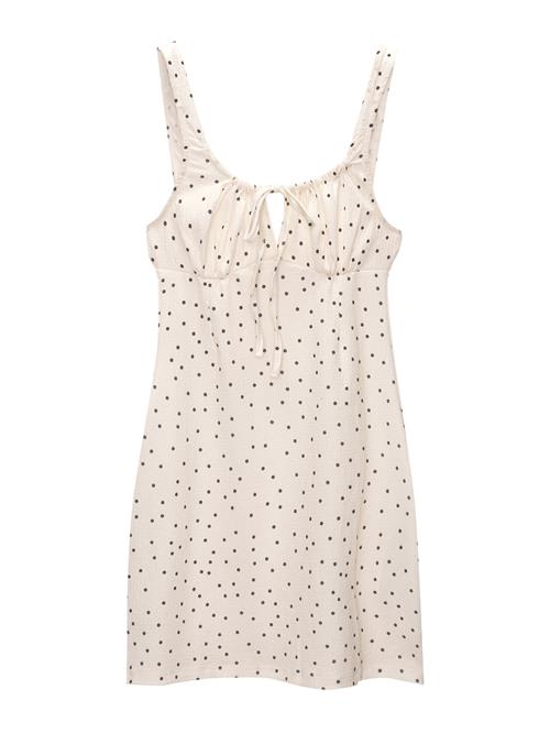 Pull&Bear Sommerkjole  sort / hvid