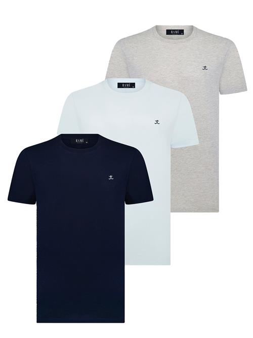 RAME Bluser & t-shirts 'PARLA'  navy / lyseblå / grå-meleret