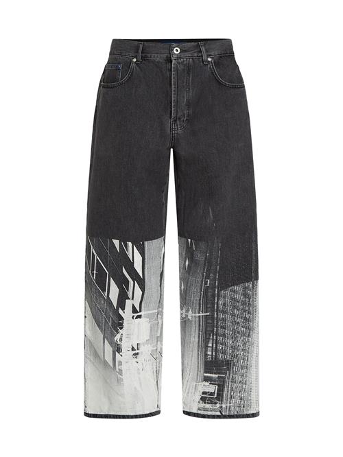 Se KARL LAGERFELD JEANS Jeans 'Tokyo'  sort / hvid ved About You