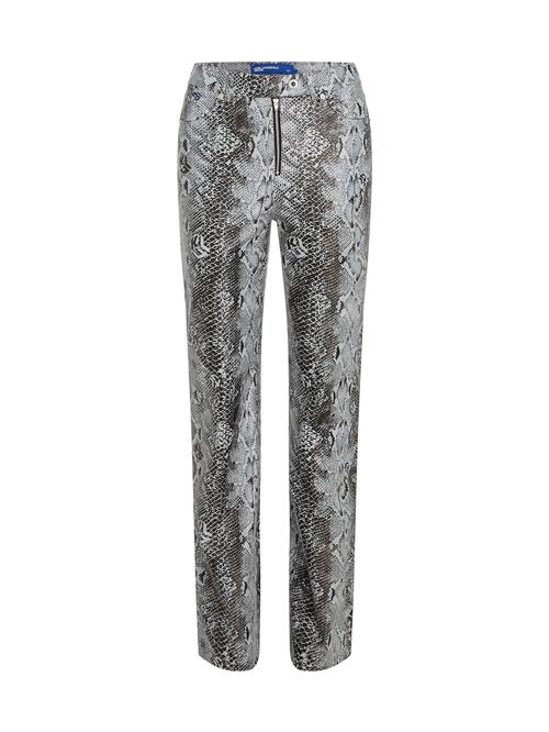 Se KARL LAGERFELD JEANS Bukser 'Snake'  grå / sort ved About You