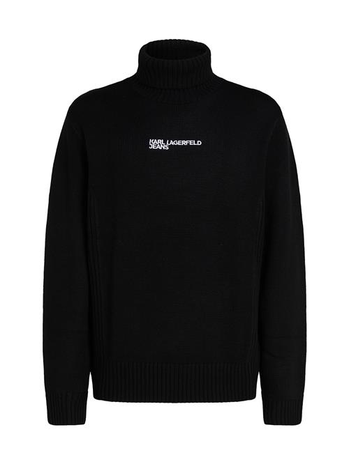 KARL LAGERFELD JEANS Pullover  sort / hvid