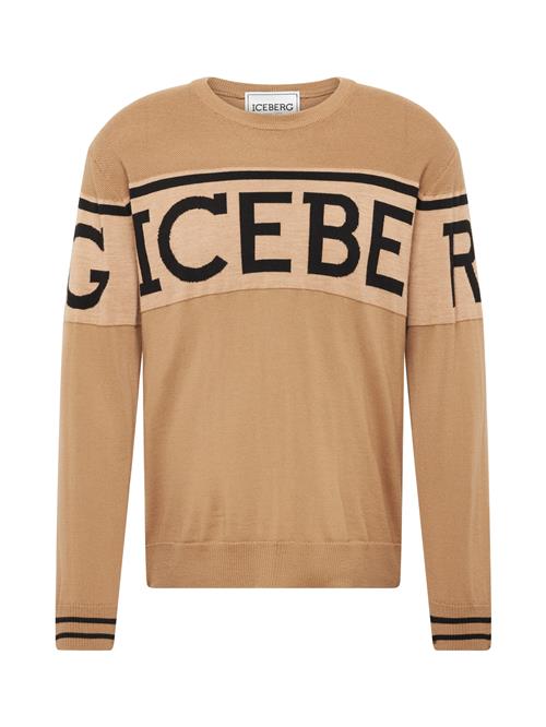 ICEBERG Pullover  lysebrun / sort