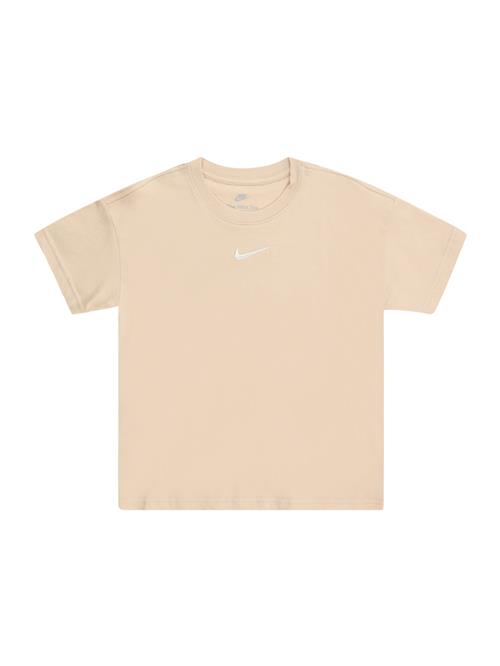 Nike Sportswear Shirts 'ESSENTIAL'  sand / hvid