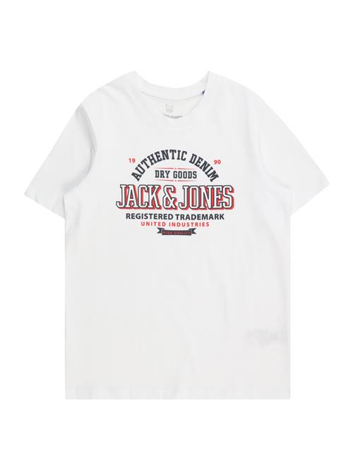 Jack & Jones Junior Shirts  rød / sort / hvid