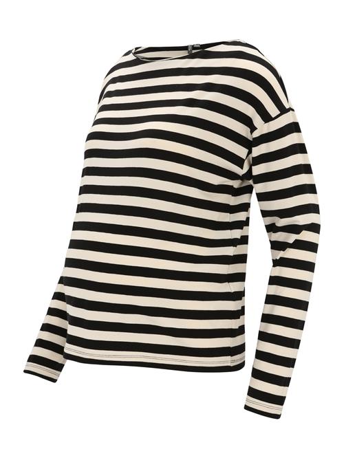 Vero Moda Maternity Shirts 'VMMPALMA'  elfenben / sort