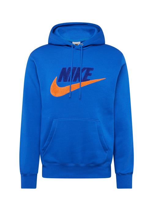 Nike Sportswear Sweatshirt 'CLUB'  blå / koboltblåt / mørkeorange