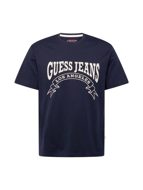 GUESS JEANS Bluser & t-shirts  navy / offwhite