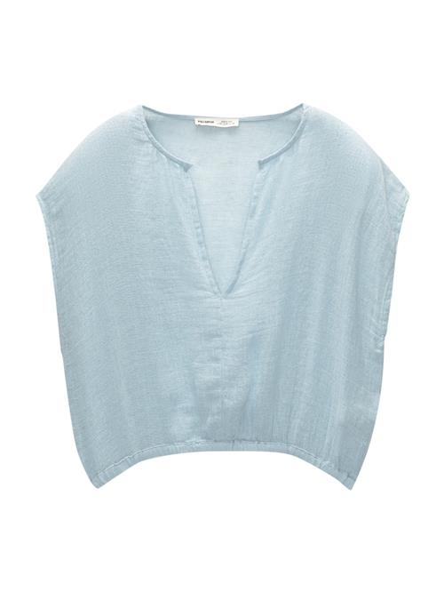 Pull&Bear Bluse  lyseblå