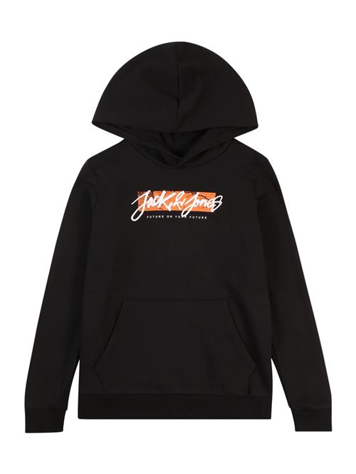 Jack & Jones Junior Sweatshirt 'JJTiley'  fersken / sort / hvid