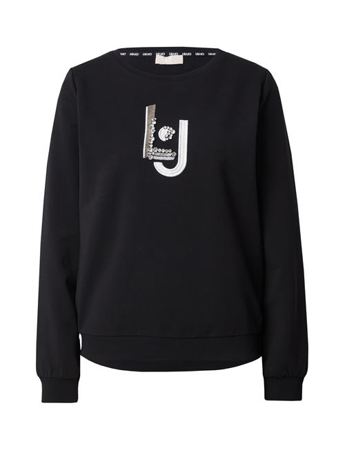 Liu Jo Sweatshirt  sort / sølv / transparent / hvid