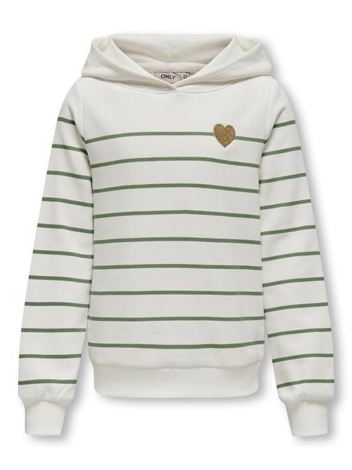 KIDS ONLY Sweatshirt  guld / grøn / hvid