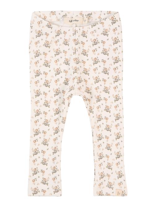 Lil'Atelier Leggings  sand / grå / pastelgrøn / hvid
